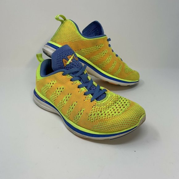 APL Techloom Pro Sneakers Women’s Size 7 Yellow - Picture 1 of 11
